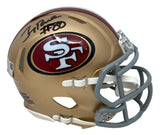 Jerry Rice Signed San Francisco 49ers Mini Speed Helmet Fanatics