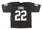 Roger Craig Signed Oakland Raiders Jersey (PSA COA) 3xSuper Bowl Champion R.B.