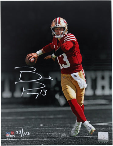 Signed Brock Purdy 49ers 11x14 Photo