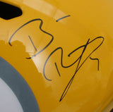 Ben Roethlisberger Signed Full Size Speed Gold Replica Helmet Steelers Fanatics
