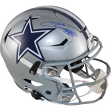 CeeDee Lamb Autographed/Signed Dallas Cowboys SpeedFlex Helmet Fanatics 50788