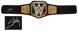 Sting Signed WWE World Championship Replica Toy Wrestling Belt - (SS COA)