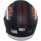 Patrick Surtain Autographed Denver Broncos Mid-Size Midi Helmet Beckett 56414