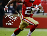 Matt Breida Autographed San Francisco 49ers 8x10 PF Photo- Beckett W Auth *White
