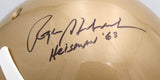 Roger Staubach & Joe Bellino Autographed Full Size Helmet Navy JSA WP92799