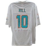 Tyreek Hill Autographed Miami Dolphins White Nike Jersey Beckett 44970