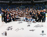 Avalanche (6) MacKinnon, Landeskog, +4 Signed 16x20 Photo LE #8/100 Fanatics