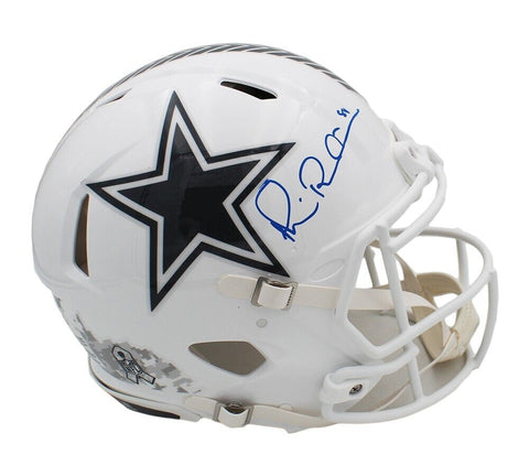 Michael Irvin Signed Dallas Cowboys Speed Authentic STS 3 NFL Helmet