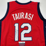 Autographed/Signed Diana Taurasi USA Olympics Red Basketball Jersey JSA COA