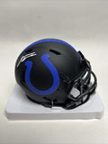 Jonathan Taylor Autographed Indianapolis Colts Eclipse Mini Football Helmet, PSA