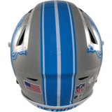 Barry Sanders Autographed Detroit Lions SpeedFlex Helmet Beckett Witness 58195