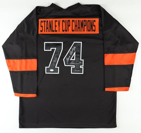 Philadelphia Flyer 1974 Stanley Cup Signed by Parent, Barber, Dornhoefer Jersey