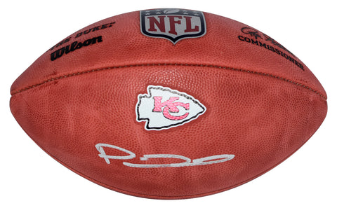 PATRICK MAHOMES SIGNED KANSAS CITY CHIEFS NFL DUKE OFFICIAL WILSON FOOTBALL BAS