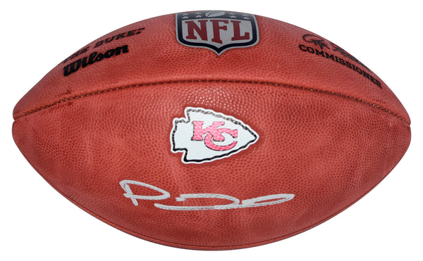 PATRICK MAHOMES SIGNED KANSAS CITY CHIEFS NFL DUKE OFFICIAL WILSON FOOTBALL BAS