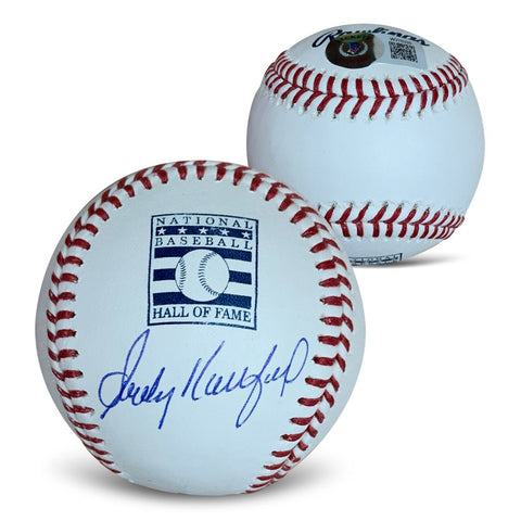 Sandy Koufax Autographed MLB Hall of Fame HOF Logo Signed Baseball Beckett COA