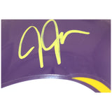 Justin Jefferson Autographed Minnesota Vikings F/S TB Helmet Beckett WIT 52896