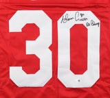 Ahman Green Signed Nebraska Cornhuskers Jersey Inscribed "2xChamp" (JSA) Pack RB