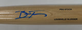 Brice Turang Signed Blonde Replica Louisville Slugger Bat AUTO - BAS