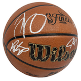 Boston Celtics Team Signed Finals Basketball Tatum/White/Horford+ Fanatics/JSA