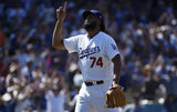 Kenley Jansen Signed Los Angeles Dodgers Jersey (Beckett & PSA) Ex L.A. Closer
