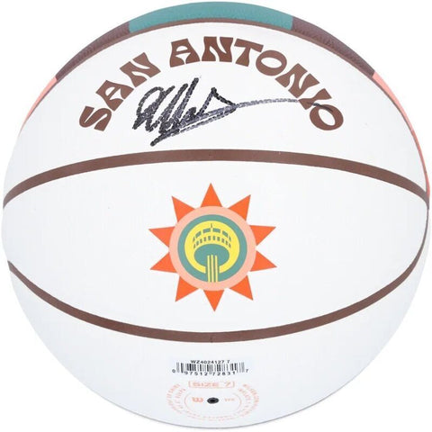 Victor Wembanyama Autographed Spurs 2023-24 City Edition Basketball Fanatics