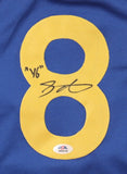 Gary Payton II Signed Golden State Warriors Jersey Inscr. "YG" (PSA) Young Glove