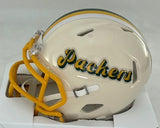 Packers CHRISTIAN WATSON Signed Riddell RETRO Speed Mini Helmet AUTO - BAS