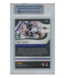 Ray Lewis Autographed/Signed 2019 Prizm Hyper #273 /175 Card Beckett 39408