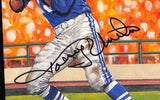 Johnny Unitas HOF Colts Autographed GLAC Enshrinee Proof 19/50 PSA/DNA 183809