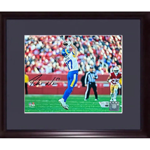Puka Nacua Signed 8x10 Framed Photo Rams Rookie Record Auto Fanatics COA