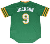 REGGIE JACKSON SIGNED OAKLAND ATHLETICS A'S NIKE COOPERSTOWN JERSEY - MLB AUTH