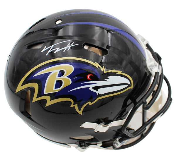 Trey Hendrickson Signed Baltimore Ravens Speed Authentic NFL Helmet