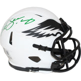 Lesean McCoy Signed Philadelphia Eagles Lunar Mini Helmet Beckett 43038