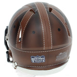 Brett Favre Autographed Green Bay Packers Brown Alternate Mini Helmet Radtke