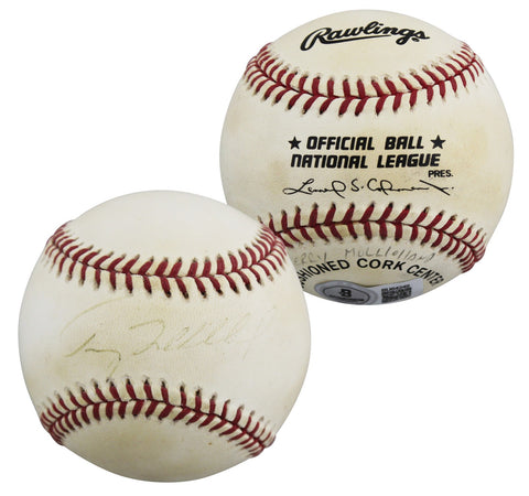 Cubs Terry Mulholland Authentic Signed Leonard Coleman ONL Baseball BAS #BU64249