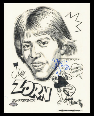 Jim Zorn Autographed Signed 8x10 Photo Seattle Seahawks MCS Holo #63067