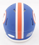 Marlon Dunlap Signed Florida Gators Mini Helmet Inscribed "Chomp Chomp" JSA COA