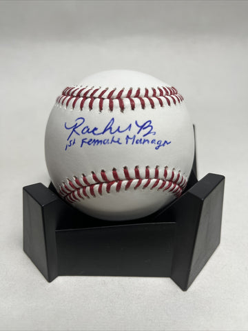 Rachel Balkovec Autographed Official MLB Baseball w/ 1st Female Manager - JSA