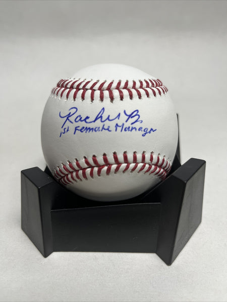 Rachel Balkovec Autographed Official MLB Baseball w/ 1st Female Manager - JSA