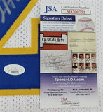 Israel Abanikanda Signed Pittsburgh Panthers Jersey (JSA COA) New York Jets R.B.