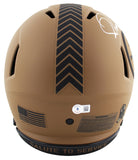 Steelers Jerome Bettis Signed STS II Full Size Speed Proline Helmet BAS Witness
