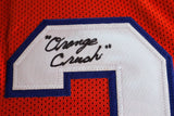 Randy Gradishar Autographed Denver Broncos Orange Jersey w/ Inscriptions Beckett