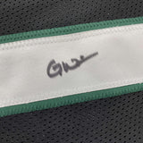 Framed Autographed/Signed Garrett Wilson 33x42 New York Black Jersey JSA COA