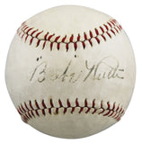 Yankees Babe Ruth Signed 1920's Spalding League Junior Baseball PSA/DNA #AD02216