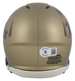 Tulsa Steve Largent Authentic Signed Speed Mini Helmet Autographed BAS Witnessed