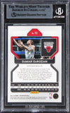 Bulls DeMar DeRozan Authentic Signed 2021 Panini Prizm #113 Card BAS Slabbed