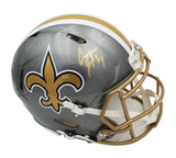 Cam Jordan Signed New Orleans Saints Speed Authentic Flash NFL Helmet
