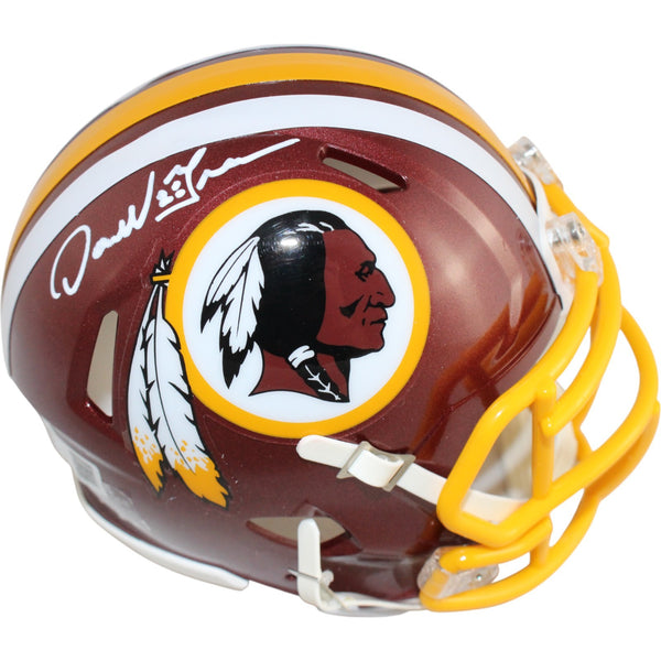 Darrell Green Autographed Washington Redskins Mini Helmet Beckett Witness 51864