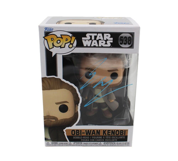 Ewan McGregor Signed Star Wars Series Obi-Wan Kenobi # 538 Funko Pop