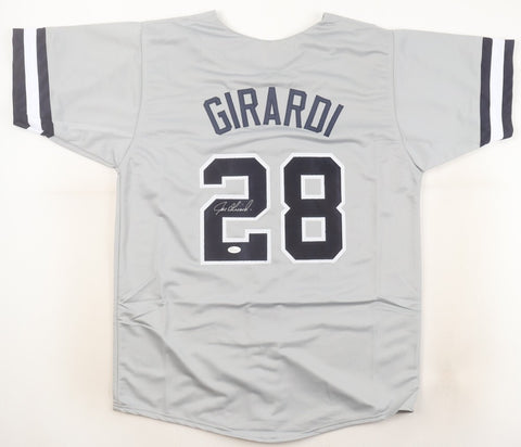 Joe Girardi Signed New York Yankees Road Jersey (JSA COA) N.Y. Manager 2008-2017